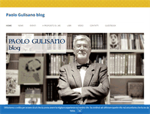 Tablet Screenshot of paologulisano.com